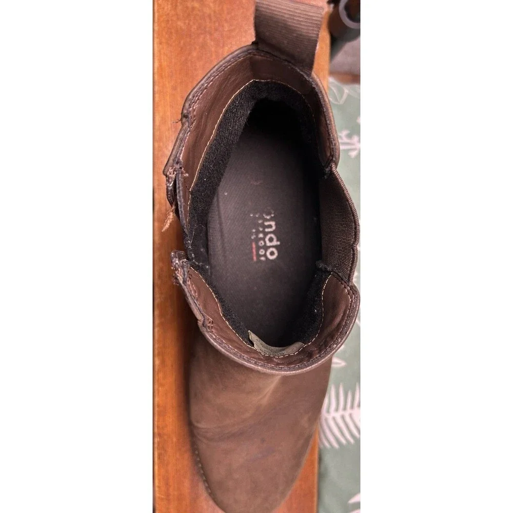 Blondo Men's  Waterproof Short Brown Suede Boots Oxford Style Size US 8